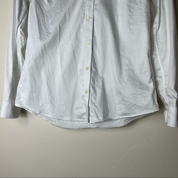 Banana Republic Tailored Non-Iron White Shirt - Picture 5 of 9